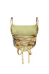 Stallion Print Corset Crop Top